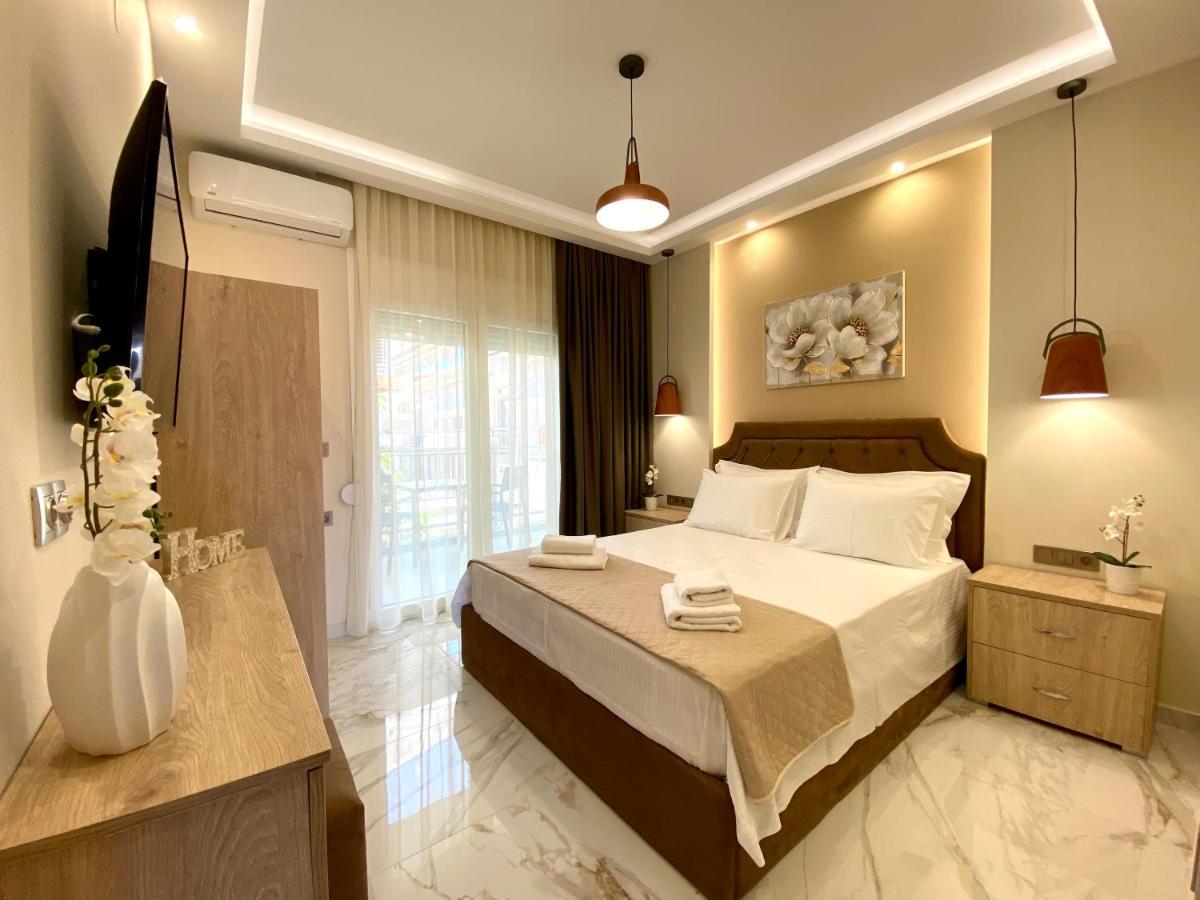 Katia Apartments Pefkochori Bagian luar foto