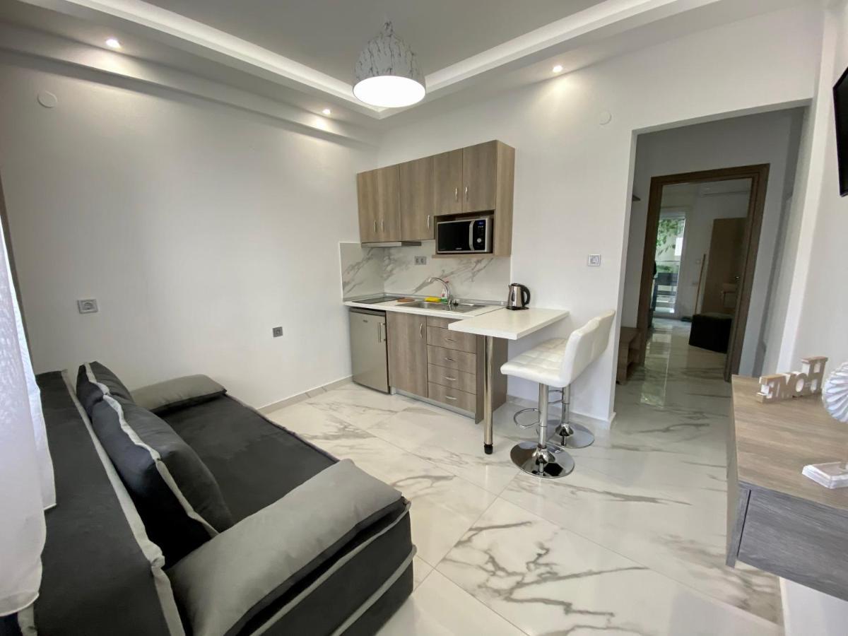 Katia Apartments Pefkochori Bagian luar foto
